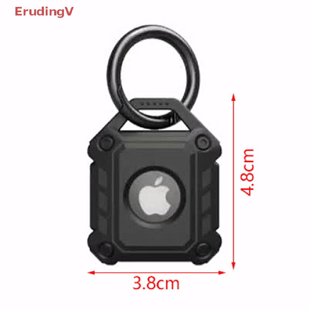 Vỏ TPU Bảo Vệ Hộp Đựng Tai Nghe Apple Airtag Chống Thất Lạc Kèm Móc Khóa Tiện Dụng