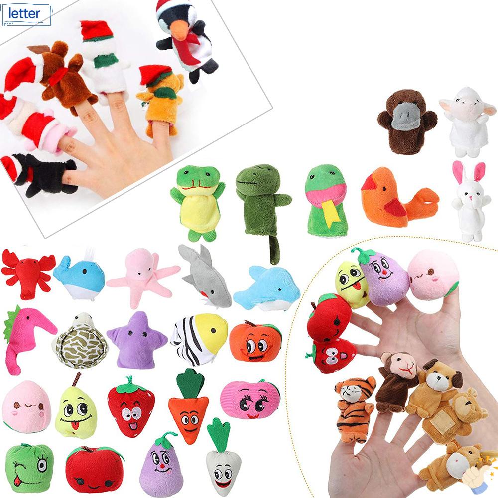 Rối Ngón Tay Hình Động Vật Đáng Yêu Cho Bé