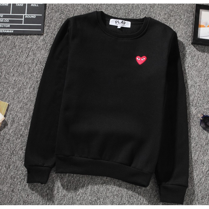 Play Comme Des Garcons Mới Áo Khoác Họa Tiết Rằn Ri Thời Trang Cho Nam Nữ