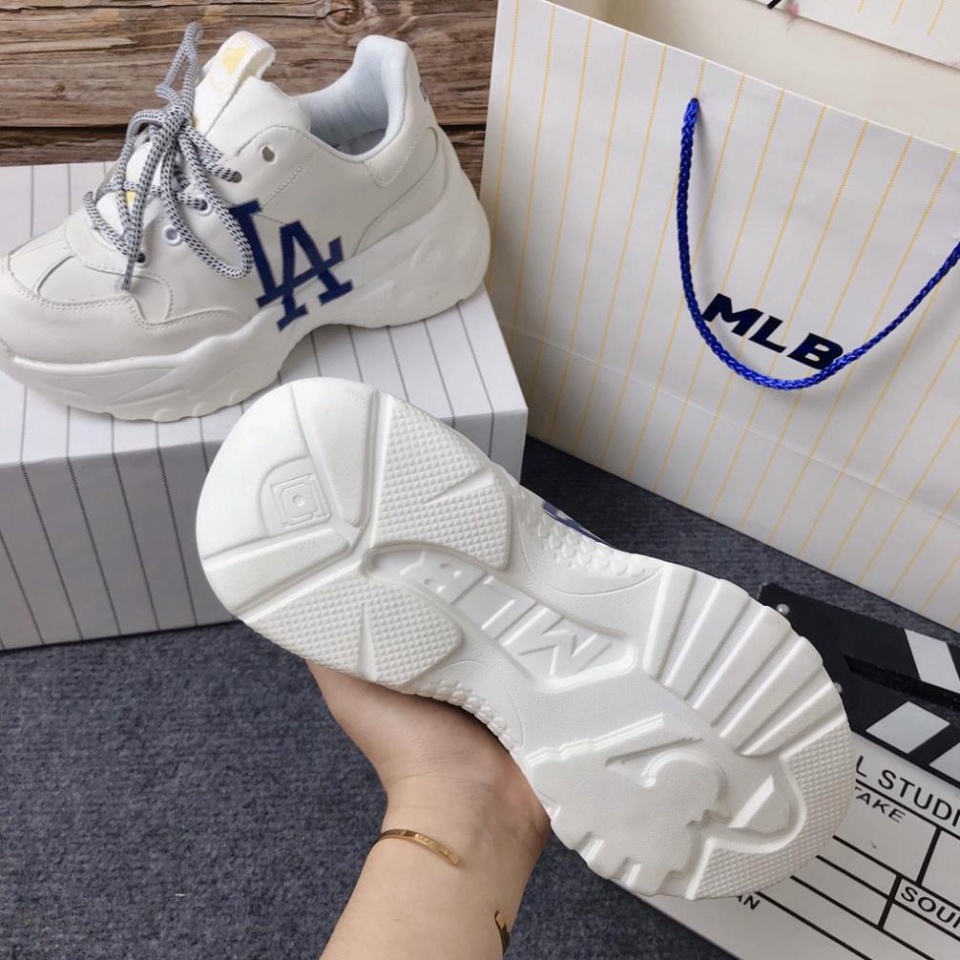 [FREE SHIP] Giày sneaker mlb đế liền đủ mẫu boston, la, ny vàng, ny đế nâu da cao cấp full size nam nữ (36-43) | BigBuy360 - bigbuy360.vn