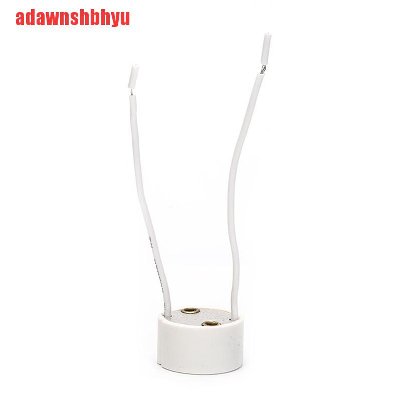 Set 10 Dây Đèn LED GU10 Phích Cắm Cho Bóng Đèn Sứ halogen