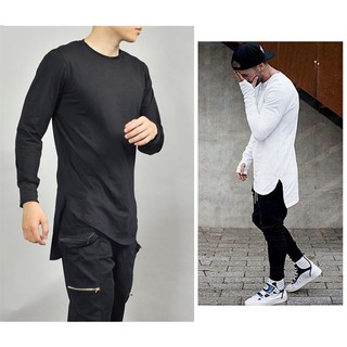 Áo dài tay LongTee basic Lexuza 017