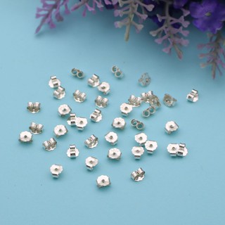 Chốt khuyên tai bạc ( Lẻ chiếc)