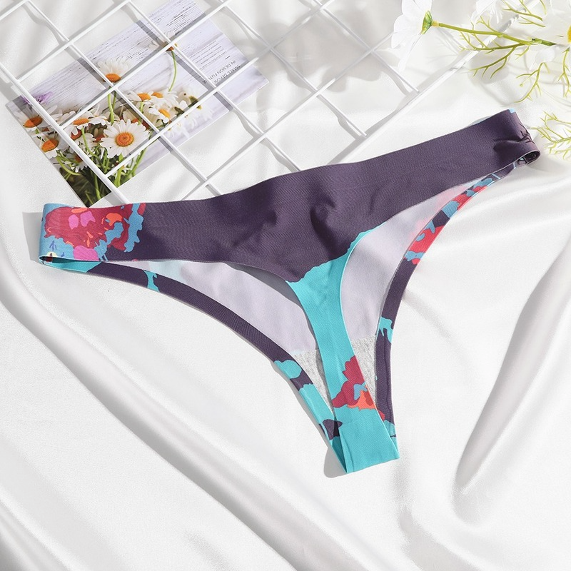 Quần Lót LEVAO Lưng Thấp In Hoạ Tiết Hoa Gợi Cảm Thời Trang Cho Phụ Nữ
