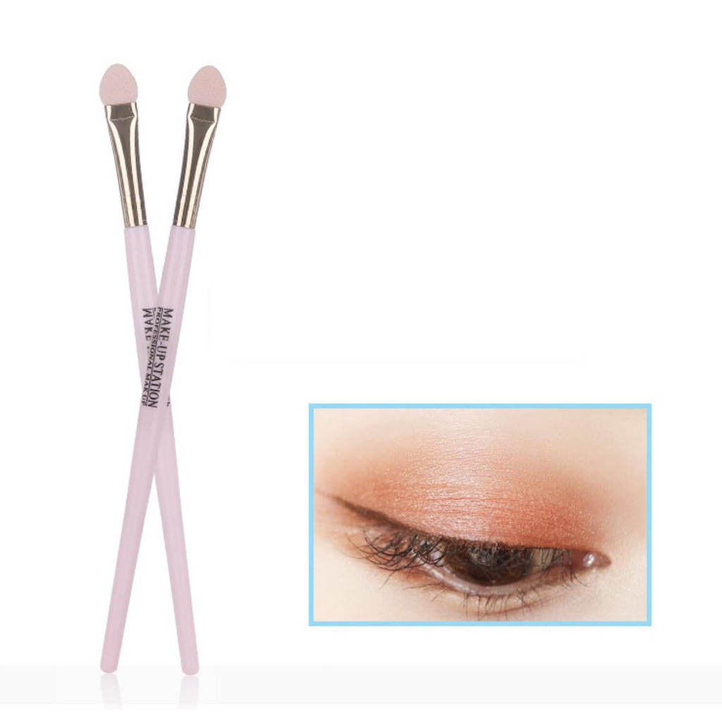 Chổi tán phấn mắt đơn LAMEILA  bề mặt mềm mịn, bám phấn, tiết kiệm tán phấn đều, mịn