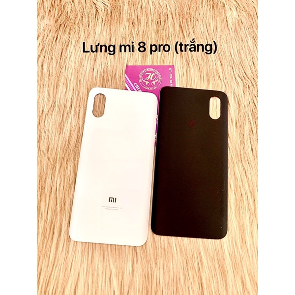 Nắp lưng sau xiaomi mi 8 pro zin