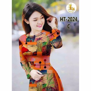 ÁO DÀI LẬP THỂ CỔ TRÒN TAY LỞ