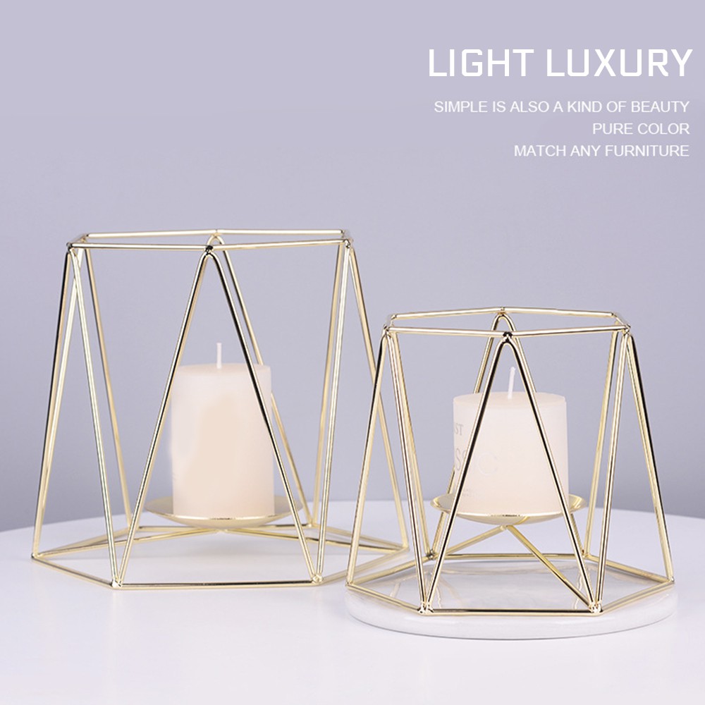 Giá Để Nến Bằng Sắt Phong Cách Châu Âu