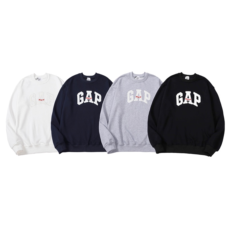 Áo len tay dài họa tiết thêu chữ trẻ trung cho nam và nữ