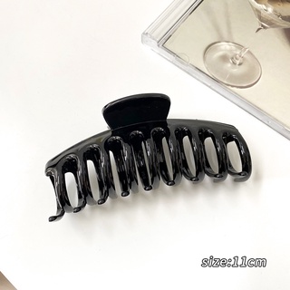Kẹp Tóc Màu Đen Kiểu Hàn Quốc Dễ Phối Đồ