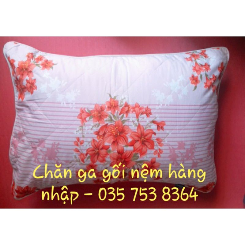 áo gối cotton thắng lợi 50x70cm