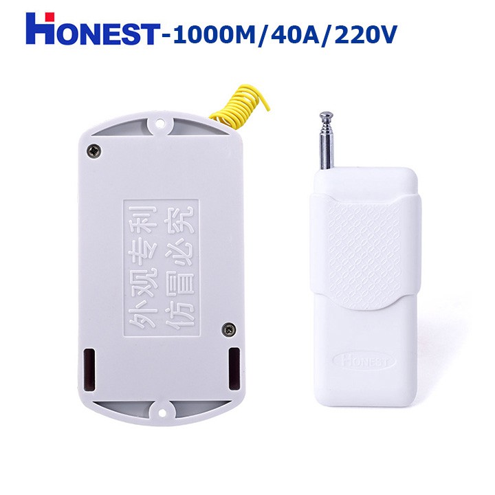 Công tắc điều khiển từ xa 1000m 40A Honest HT-6220 KGD