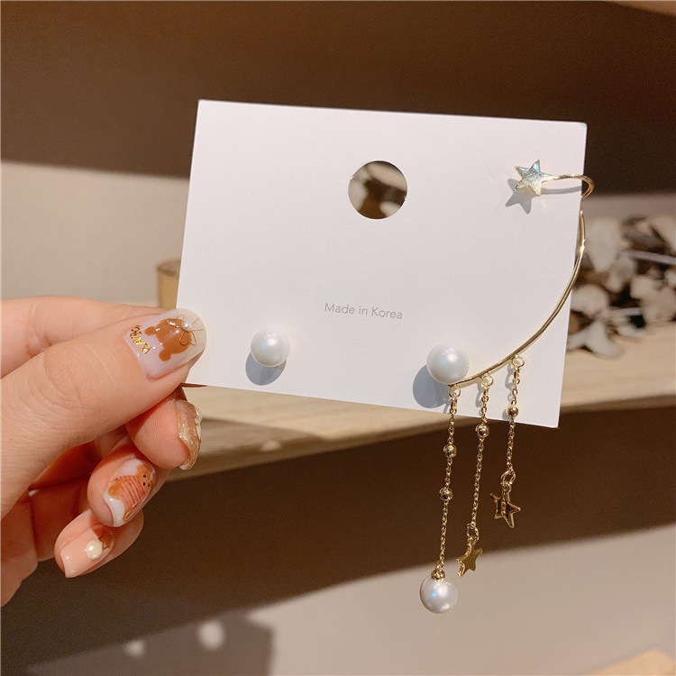 Khuyên tai mạ bạc 925 thiết kế đơn giản sang trọng cho nữ