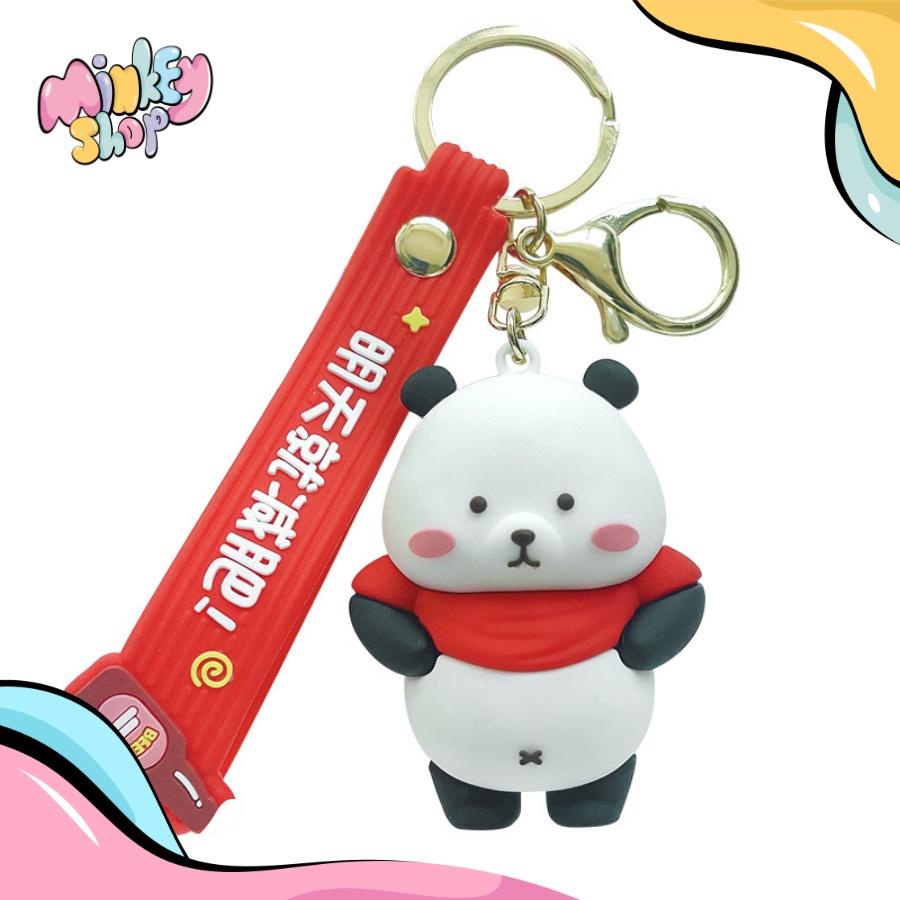 Móc Khoá Động Vật Tập Gym Dễ Thương Nhiều Mẫu Phụ Kiện Túi Xách, Balo, Ô Tô Cute 02MKDV -Minkey