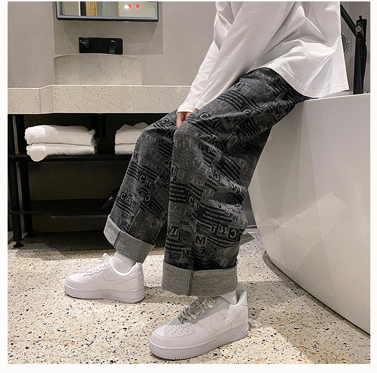 Quần Dài Thể Thao Lưng Thun Ống Rộng Cho Nam | BigBuy360 - bigbuy360.vn