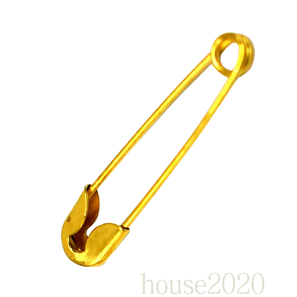 100 Ghim Cài Áo Bằng Kim Loại Mạ Vàng Thời Trang 2020