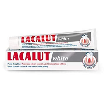 [Giá Tốt] - LACALUT WHITE KEM ĐÁNH RĂNG ĐỨC LÀM TRẮNG RĂNG - 75ml - [Hàng Chính Hãng]