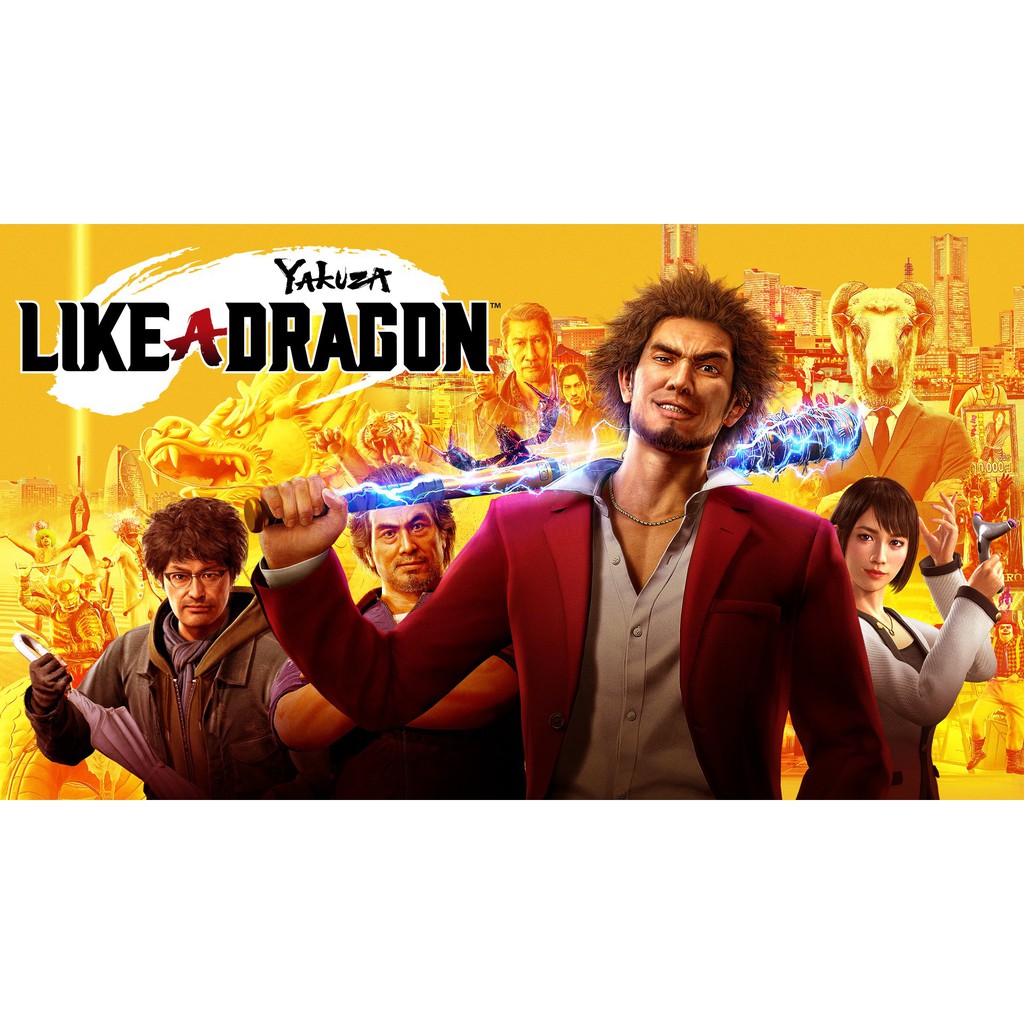 Đĩa Game PS4 Mới - Yakuza: Like A Dragon (Day Ichi Steelbook Edition)