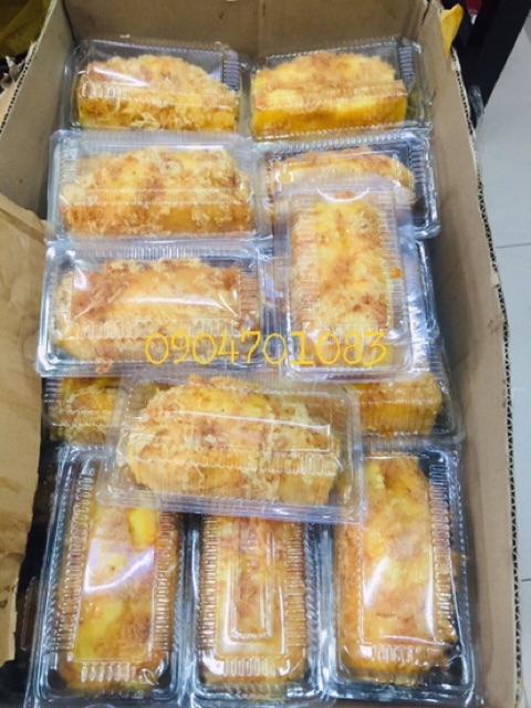 Combo 4 Bánh bông lan sốt ruốc thần thánh