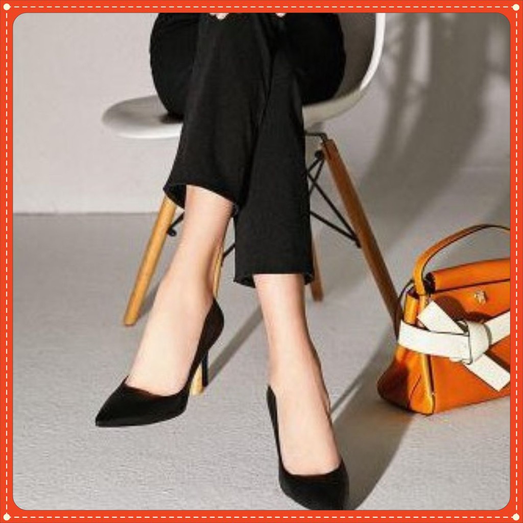 Giày cao gót mũi nhọn 7 Phân mã C12 có 3 màu hàng siêu đẹp mang hàng ngày