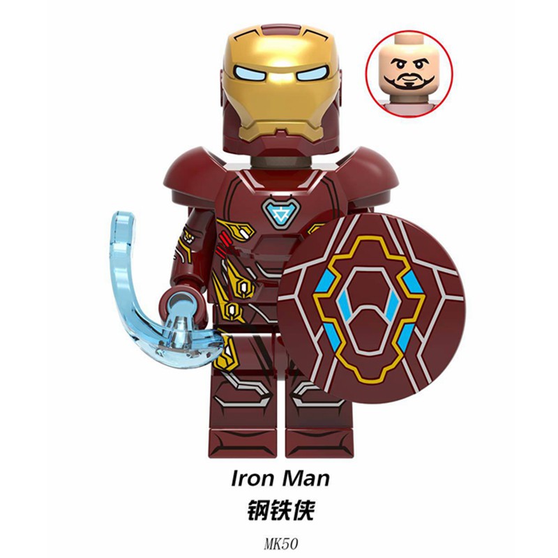 LEGO Mô Hình Lắp Ráp Lego Đồ Chơi Nhân Vật Siêu Anh Hùng Avengers Iron Man