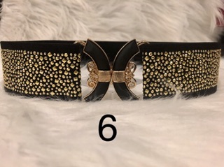 Thắt lưng nữ bản 5cm. Full hạt độc đáo