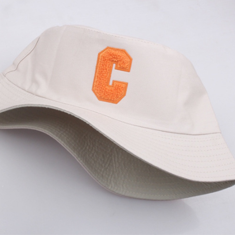 Nón Bucket Chất Cotton Hoạ Tiết Chữ C Cho Nam Và Nữ