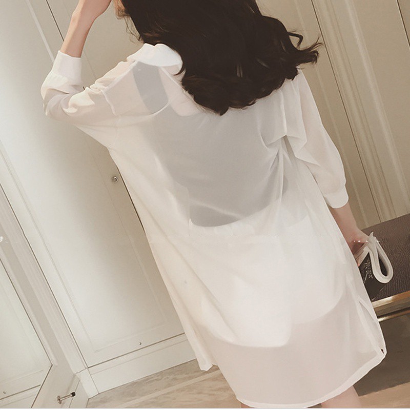 Áo khoác Kimono đi biển phong cách Boho