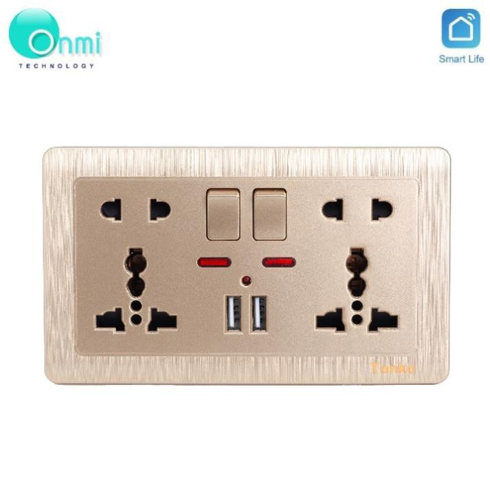 Bán sỉ- Ổ cắm điện đa năng có tích hợp cổng sạc USB - Nhà Phân Phối Công Tắc - Ổ Cắm Cao Cấp ONMI.VN thời thượng.