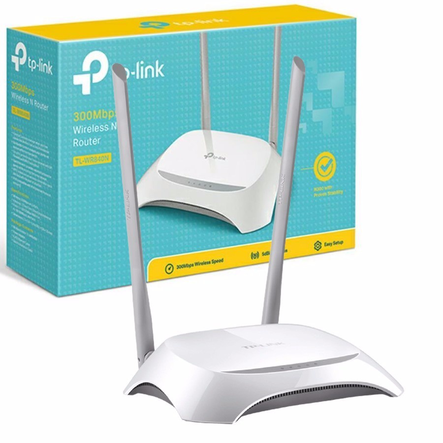 Router Wi-Fi Chuẩn N tốc độ 300Mbps TP-Link TL-WR840N