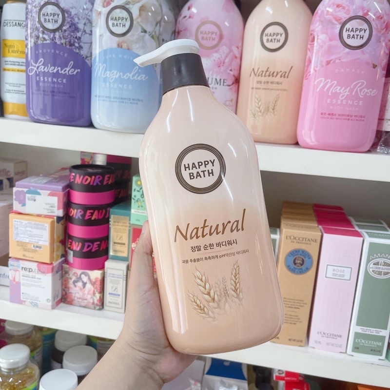SỮA TẮM HAPPY BATH NATURAL HÀN QUỐC 900ML
