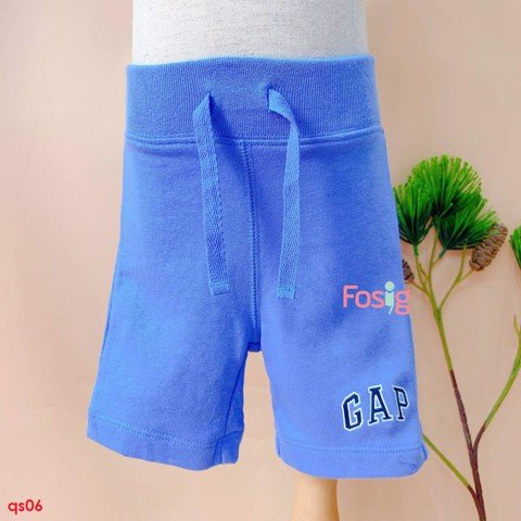 [9-20kg] Quần Short Da Cá Bé Trai GP - Xanh Trời GP