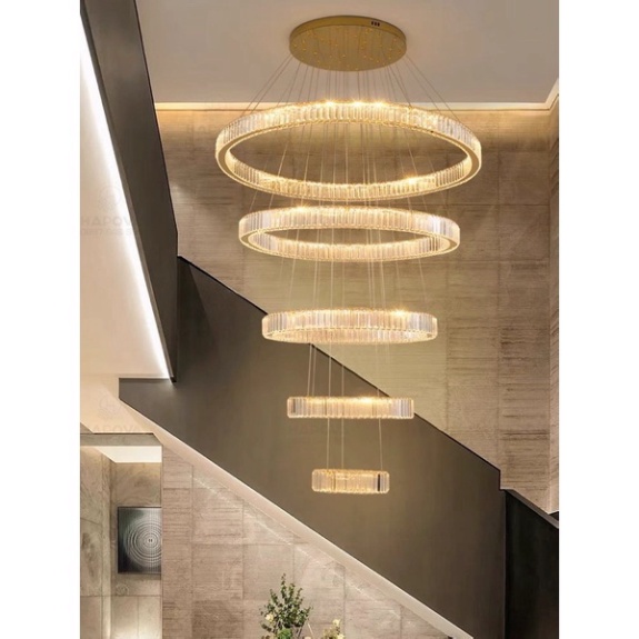 Đèn thả thông tầng 6 vòng 3 chế độ  DTT 5810