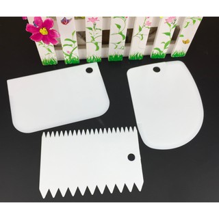 Bộ 3 miếng nhựa cắt bột, tạo hình