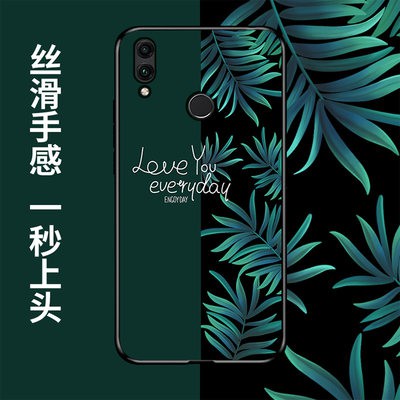 Vỏ điện thoại Huawei Glory note10 vỏ điện thoại di động cao su màu đen n0te10 lưới màu đỏ thời trang thương hiệu RVL-AL0