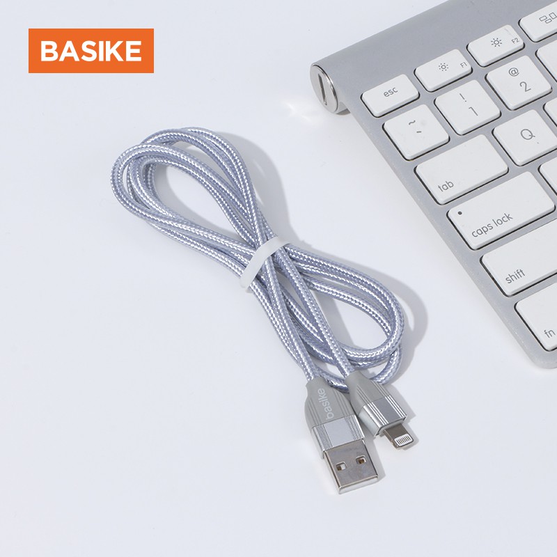 Cáp Sạc BASIKE BSK-CT012 2A Cổng Cắm Lightning / Micro Dài 1M