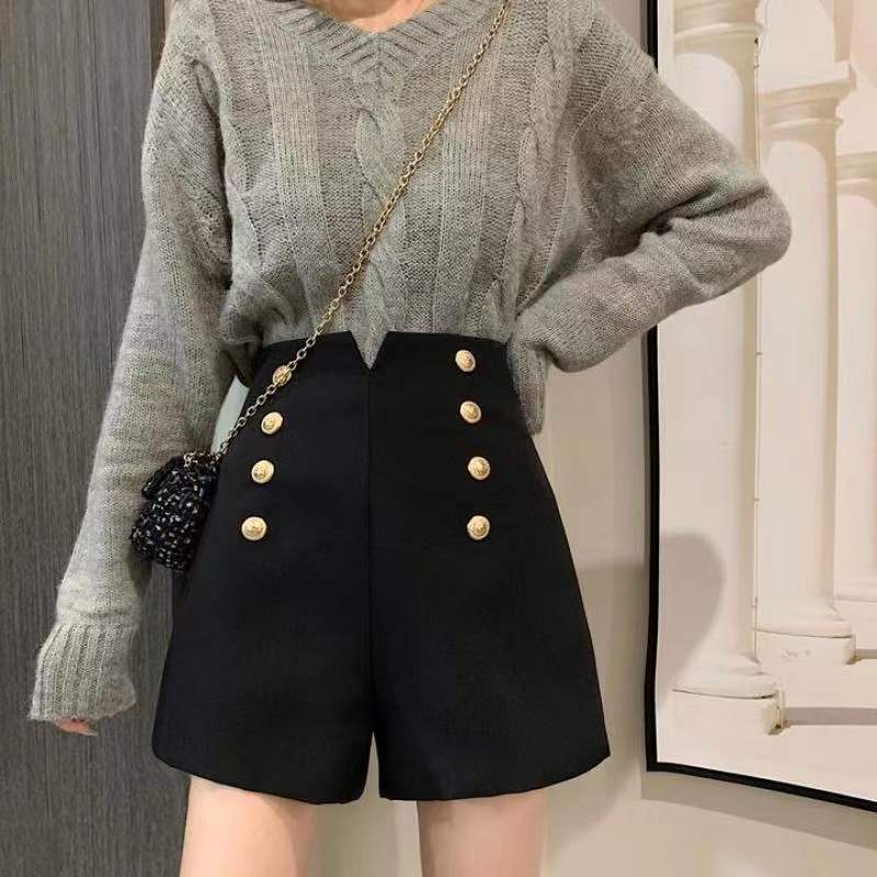 Chân Váy Ngắn Lưng Cao Dáng Rộng Phong Cách Hàn Quốc Thời Trang Cho Nữ JL-DQ-05