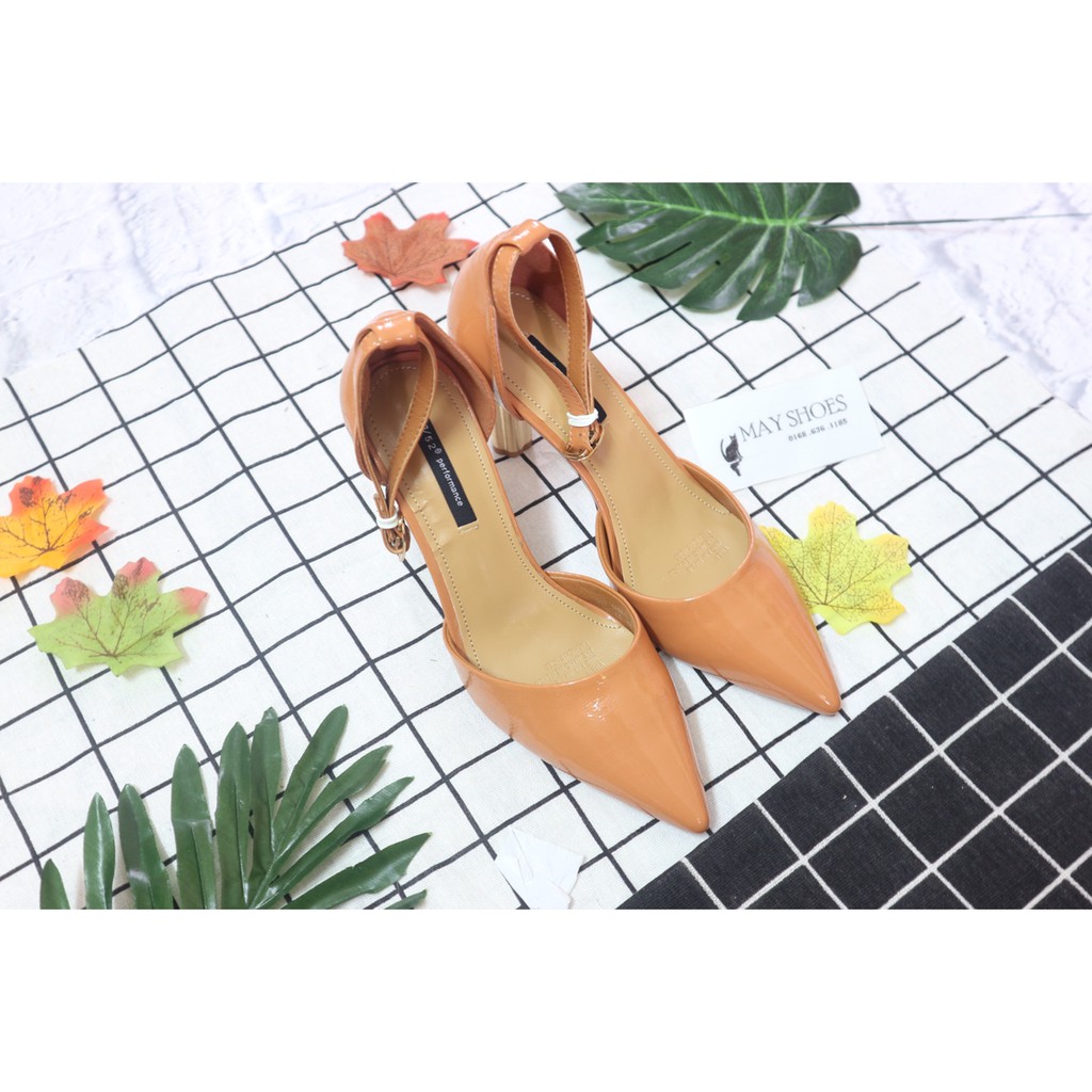 giày cao gót đế trụ 8p