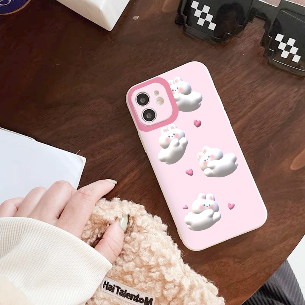 ỐP LƯNG IPHONE Gấu Thỏ bay ốp iphone 12 pro/13pro/13promax/7/7+/8/8+/X/XS/XSM/11/11PMROMAX tr354