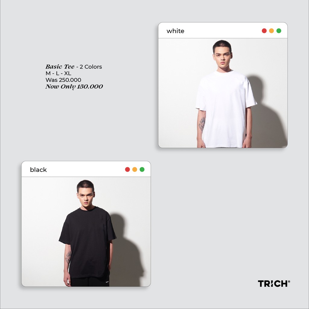 BASIC TEE ( Áo thun trơn) | BigBuy360 - bigbuy360.vn