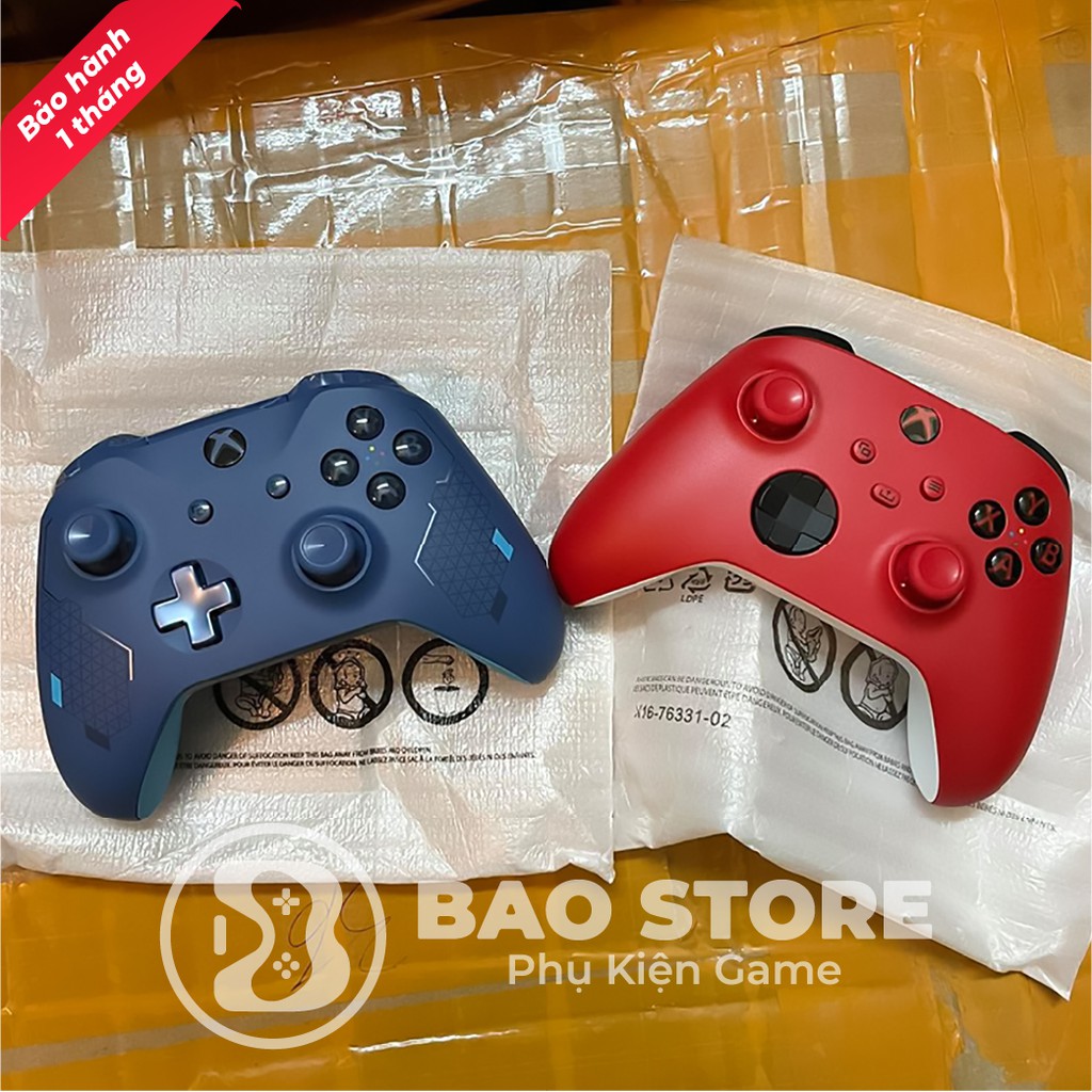 Tay cầm Xbox One X, bảo hành 6 tháng l Dùng được USB adapter win 10 l Bluetooth, jack 3.5mm