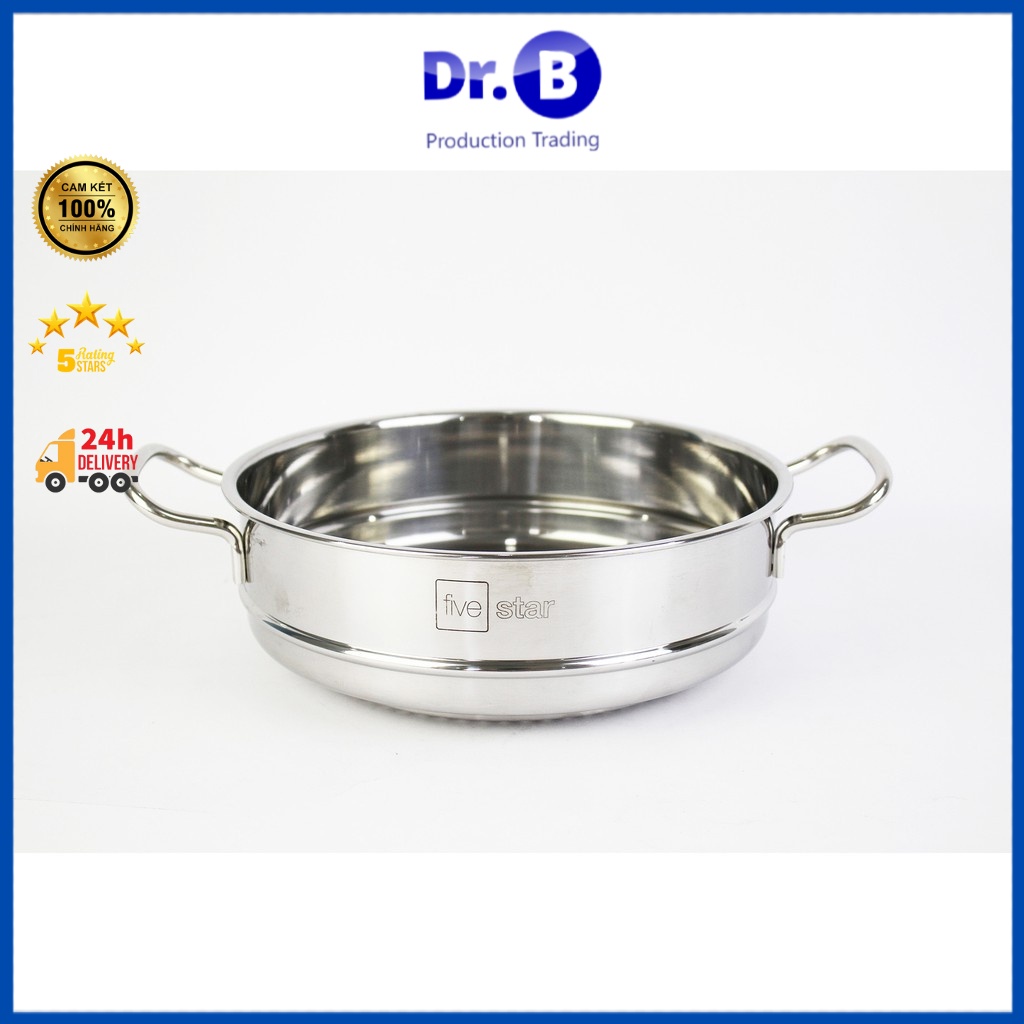 Xửng hấp đồ xôi Inox cao cấp dùng cho nồi 24cm