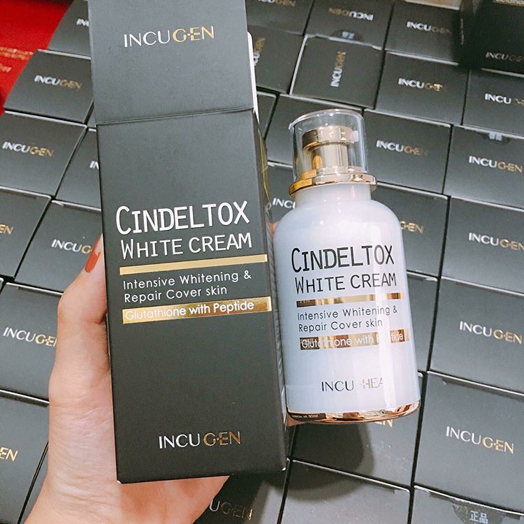 Kem Truyền Trắng CINDELTOX White Cream Hàn Quốc 50ml
