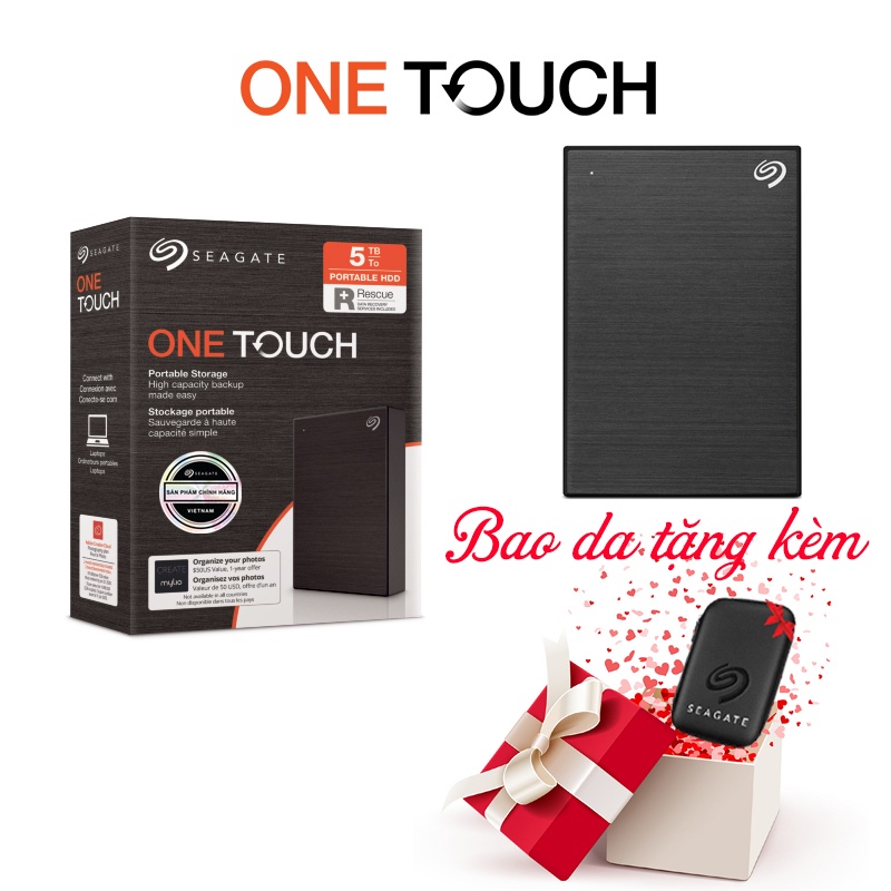 Ổ cứng di động HDD Seagate One Touch 5TB 2.5&quot; USB_3.0