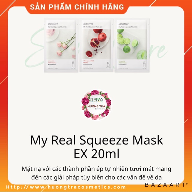 Mặt Nạ Dưỡng Da Dành Cho Da Khô My Real Squeeze Mask