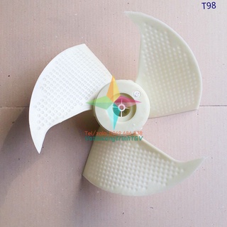 Cánh quạt điều hòa 3 cánh - ĐK 32cm - trục 8mm - ngược chiều