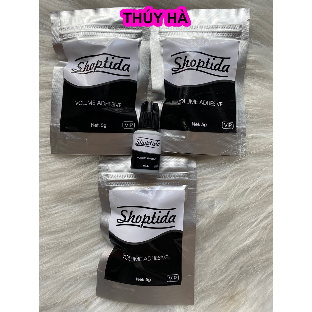 Keo nối mi Shoptida ÍT CAY hương chuối_Thúy Hà