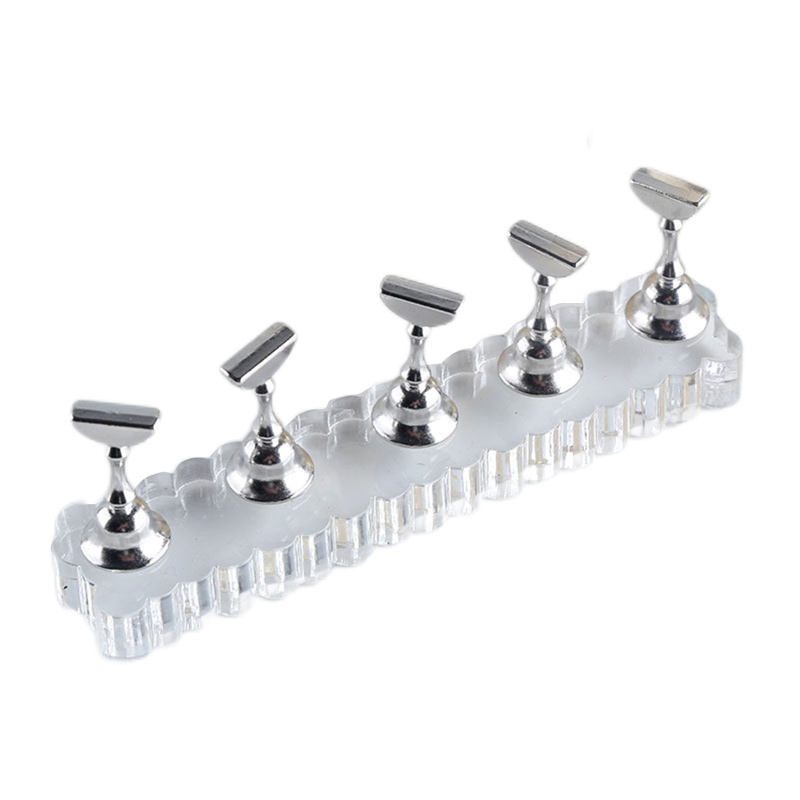 Giá Đỡ Trưng Bày Móng Tay Giả Từ Tính Bằng Acrylic Tiện Dụng