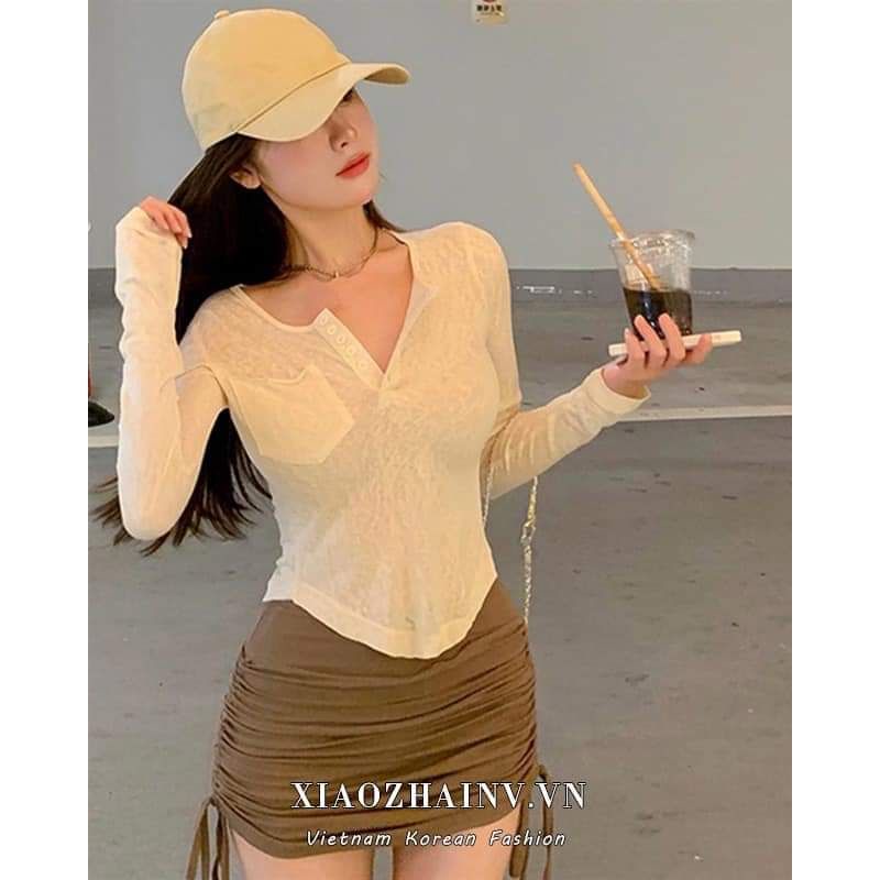 Chân váy rút dây body đủ màu