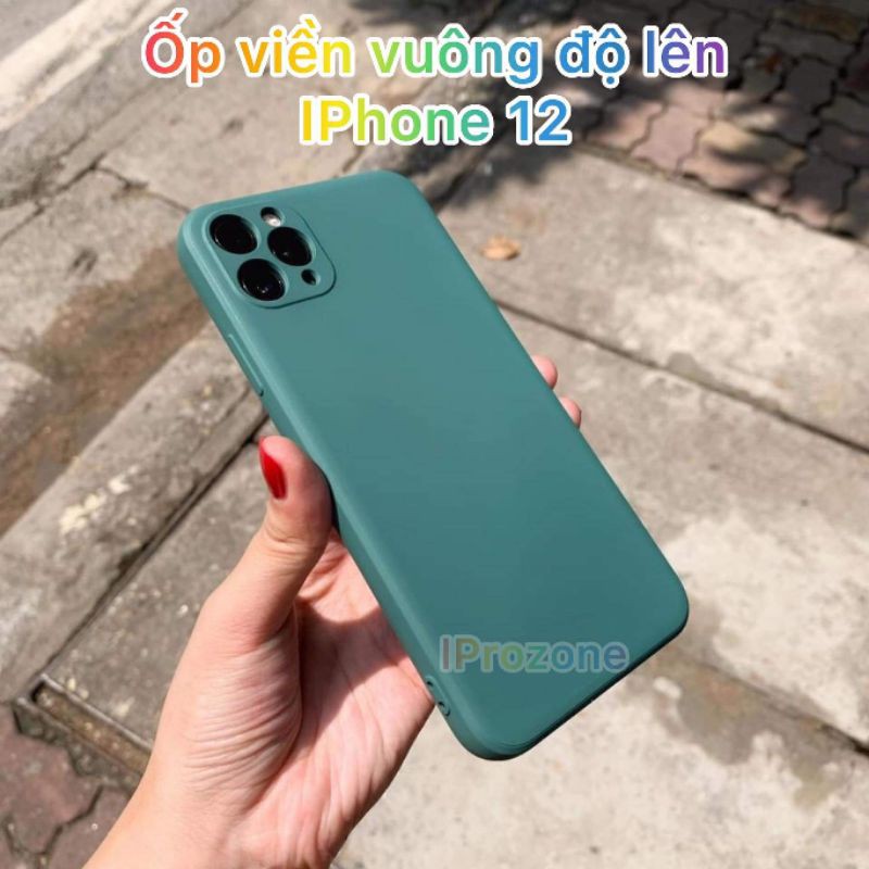 Ốp viền vuông độ lên IPhone 12 chính hãng KST từ IPhone 7plus - 12 Promax